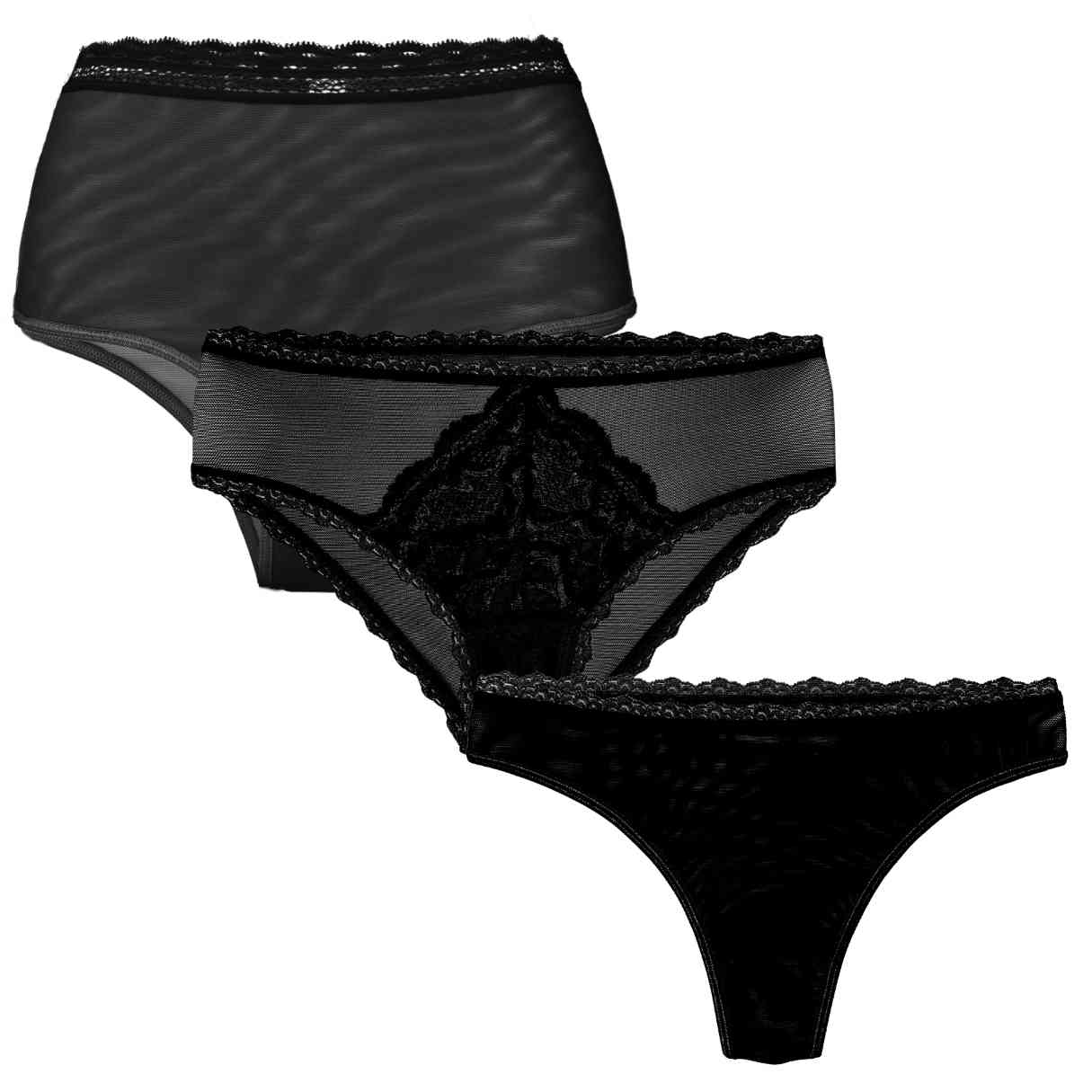 Back to Black Undies 3-Pack