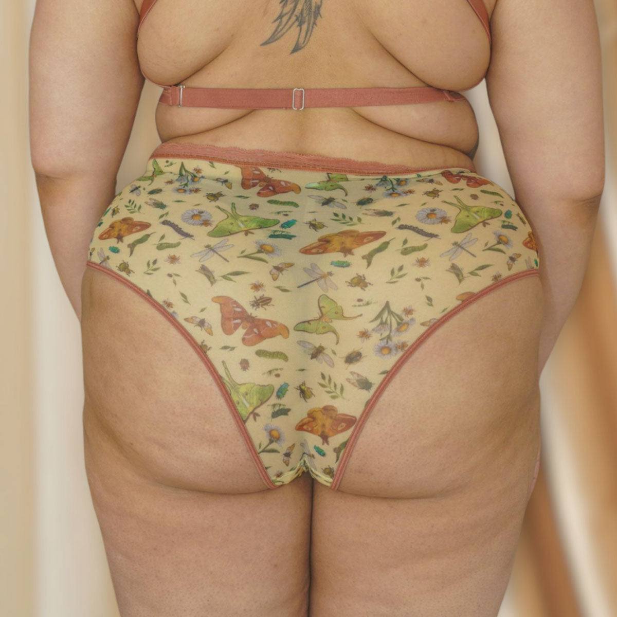 Bugs Printed High Waist Undies