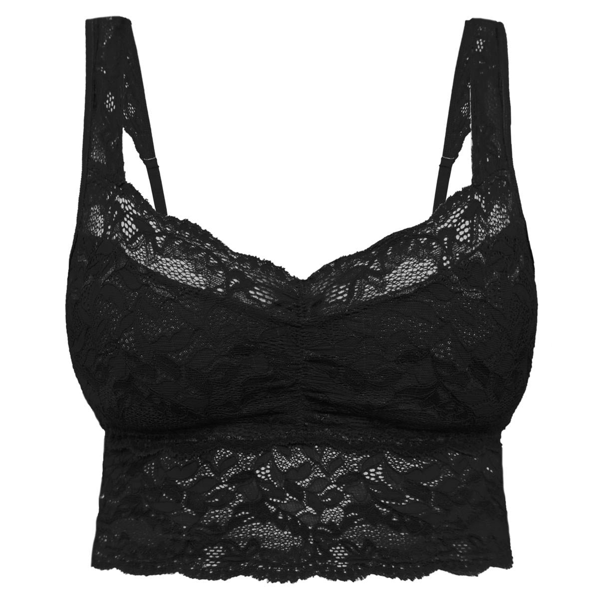 Lacey Everyday Crop Cami in Black