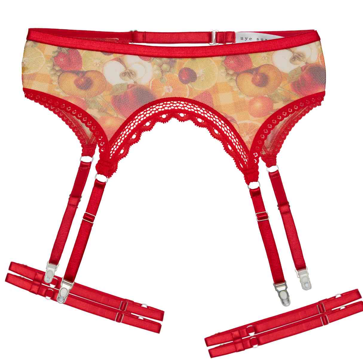 Fruity Overt Garter Set