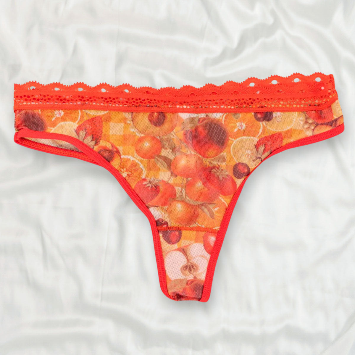 Fruit Punch Printed Thong XS/S