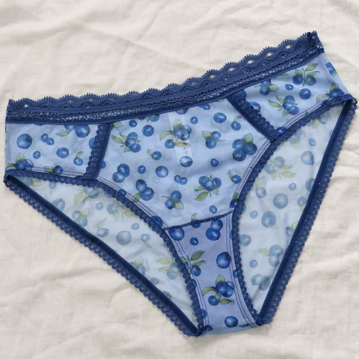 Blueberry Thrill Printed Bikini