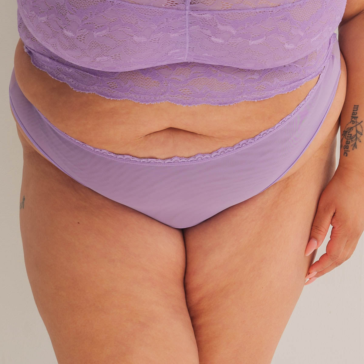 Lacey Undies 2 Pack in Lilac - Uye Surana