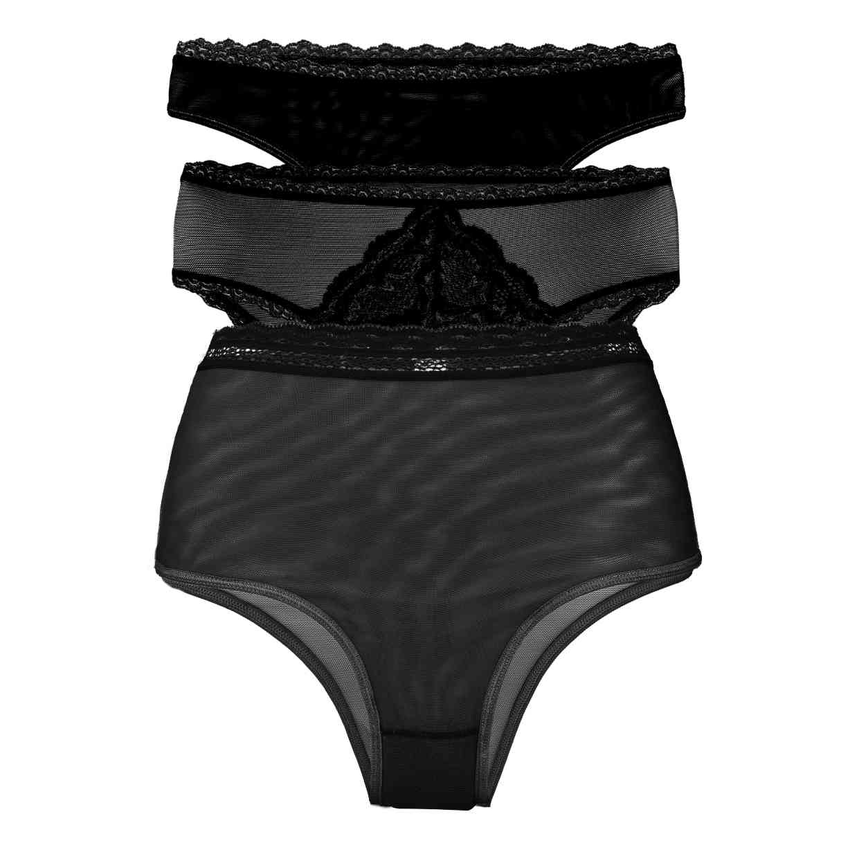 Back to Black Undies 3-Pack